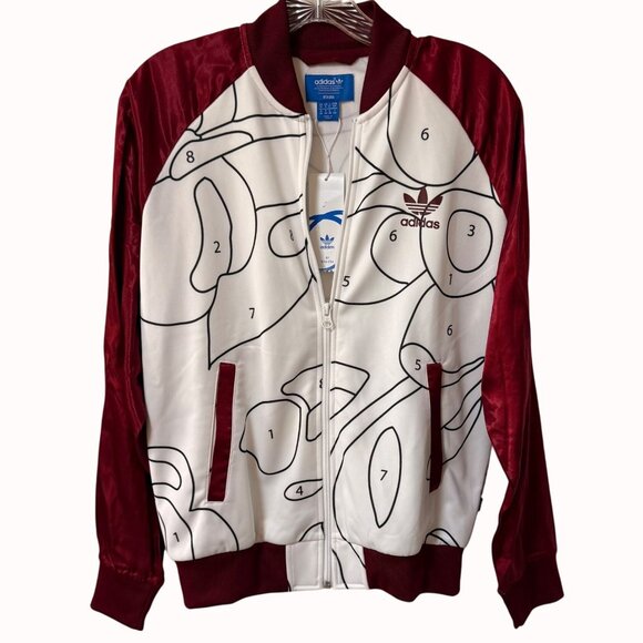 Adidas Rita Ora Womens Track Jacket Paint By Numbers Size S Athleisure Fashion - Picture 1 of 16